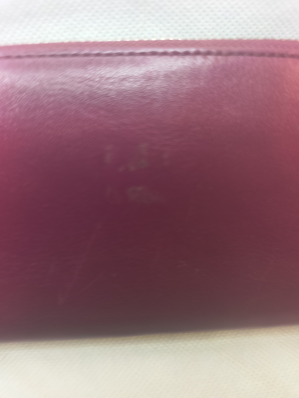 COACH Plum Zip-Around Leather Wallet - Picture 4 of 10